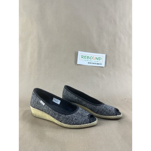 Women’s Keen Cortona Slip-On Peep Toe Wedge Heels (Size 8) - Picture 1 of 6